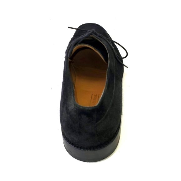 Johnston and Murphy Domani Men\'s 12 D Black Suede Leather Italian Shoes Lace Up main image 10